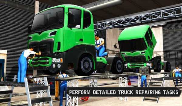 Rakasa Truk Toko Perbaikan 3D screenshot 12