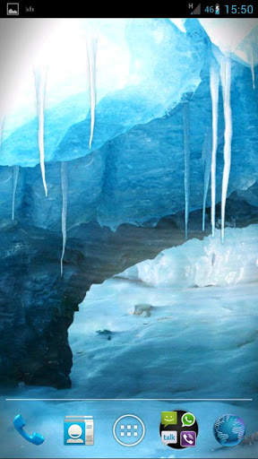 RealDepth Ice Cave Free LWP screenshot 2