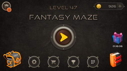 Fantasy maze rolling ball screenshot 4