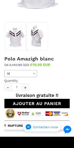Berbère 13OR Shop screenshot 5
