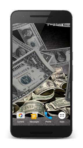 Falling Money Live Wallpaper screenshot 2