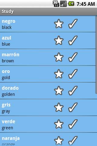 Spanish Trainer - Lite screenshot 2