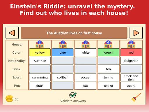 Smart Games - Logic Puzzles screenshot 1