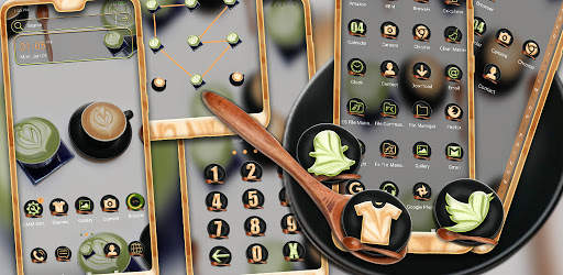 Coffee Heart Launcher Theme screenshot 8