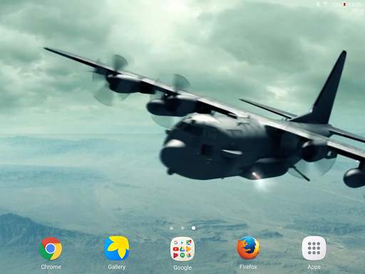 Aircraft 3D Live Wallpaper 10 تصوير الشاشة
