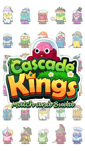 Cascade Kings : Match & Build скриншот 1