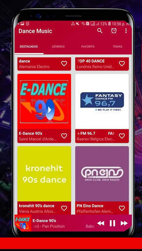 Dance Music Radio App screenshot 3