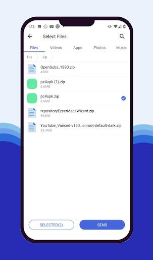 SHAREit - Data Transfer & Share Files Guide скриншот 2