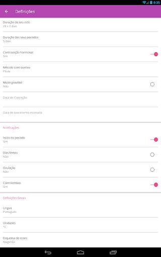 Ovu - Calendário Menstrual screenshot 19