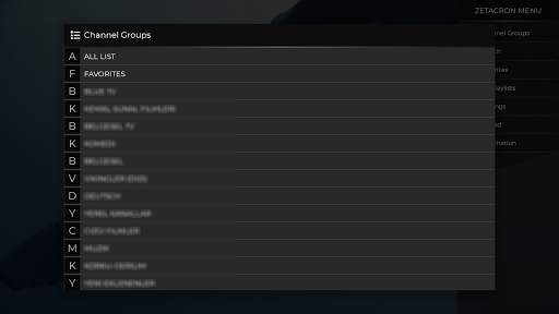ZETACRON IPTV screenshot 4