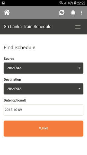 Train Schedule - Sri Lanka screenshot 2