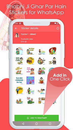 Bhabhi Ji - Stickers for WhatsApp screenshot 2
