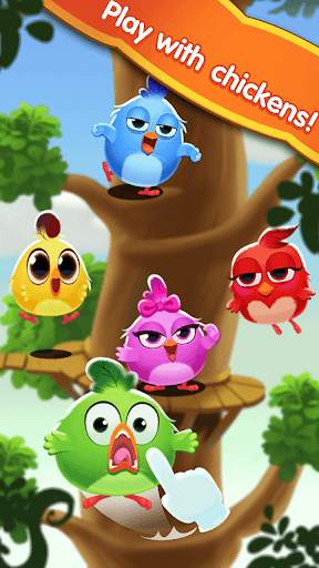 Chicken Fruit Splash - Line Match 3 screenshot 5