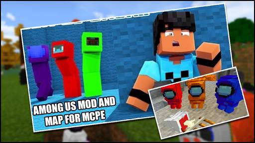Among US Mod For Minecraft-among map screenshot 3