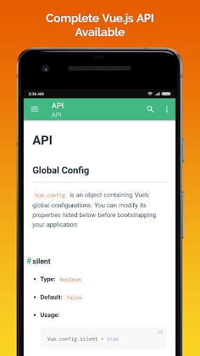 Vue.js Full Offline Documentation скриншот 5