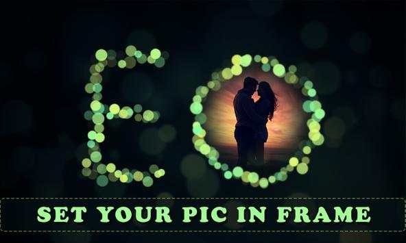Bokeh Text Photo Frames screenshot 2