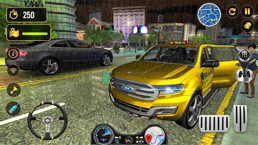 Taxi Games Car Simulator 3D screenshot 1
