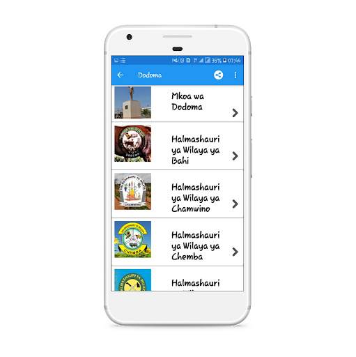 Tovuti za Mikoa screenshot 4