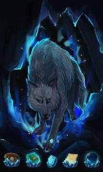The Wolf GO Launcher Theme screenshot 1