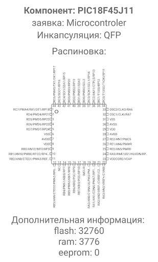 Electronic Component Pinouts скриншот 3