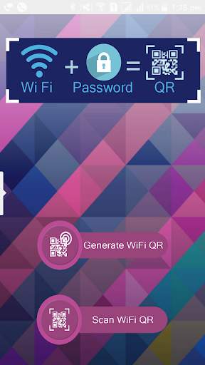 Wifi QR Code Generator and Scanner screenshot 1