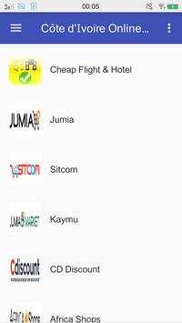 Côte d'Ivoire Online Shops screenshot 1