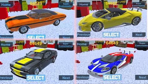 Car Driving Simulator Car driving impossible games screenshot 2