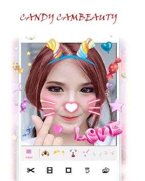 Candy Beauty Camera,sweet b612 selfie screenshot 2