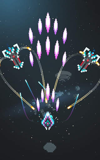 Sky Wings: Pixel Fighter 3D screenshot 10