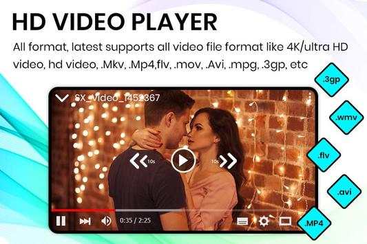 SXY Video Player - All Format HD Video Player 2020 screenshot 2