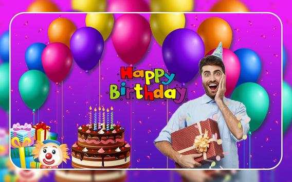 Birthday Cake With Photo Frame screenshot 1