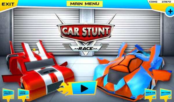 Fun Car Stunt Race screenshot 5