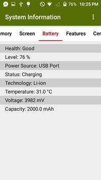 System Information 4 تصوير الشاشة