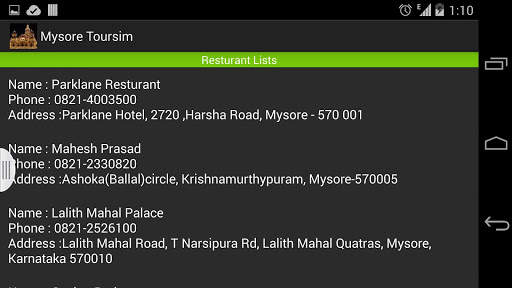 Mysore Info App screenshot 7