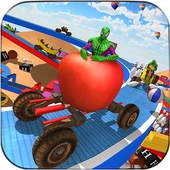 Superhero Apple Car Racing Games Android (Beta) 1.0
