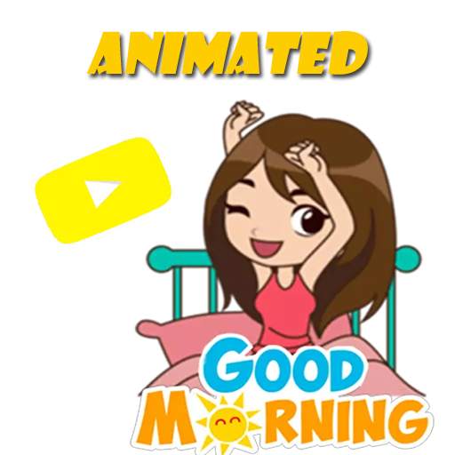 Animated Good Morning🥰 Stickers for WhatsApp v3
