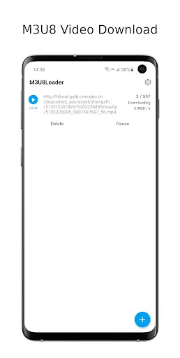M3U8Loader - With m3u8 and live video download screenshot 1