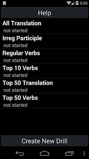 French Verb Trainer screenshot 1