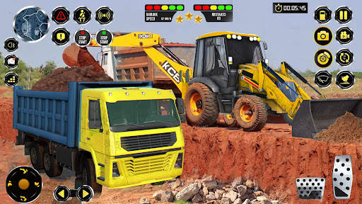 Heavy Excavator JCB Games screenshot 1