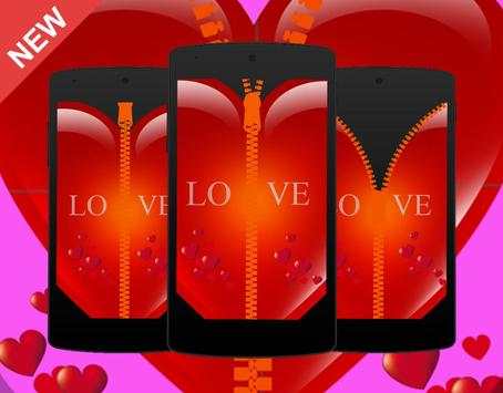 Heart Love Locked Screen screenshot 1