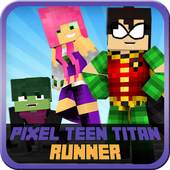 Pixel Teen Titans Runner 4
