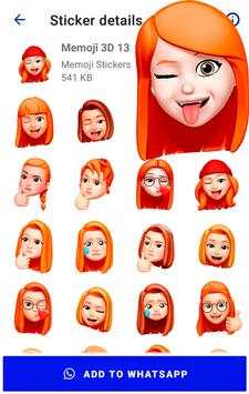 Memoji Stickers 3D screenshot 5