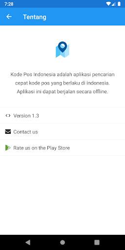Kode Pos Indonesia Offline screenshot 3