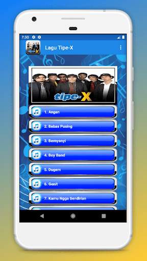 Lagu Tipe-X Populer Offline screenshot 1