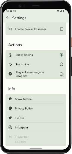 Transcriber for WhatsApp screenshot 7