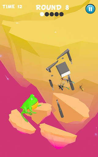 Tap the frog- Homeless Frog Games screenshot 8