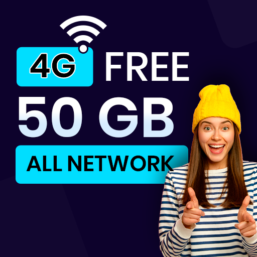 Daily Free 50 GB Internet Data All Network icon