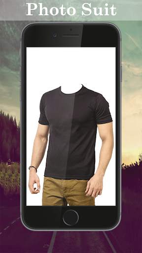 Man T-shirt Photo Suit screenshot 3