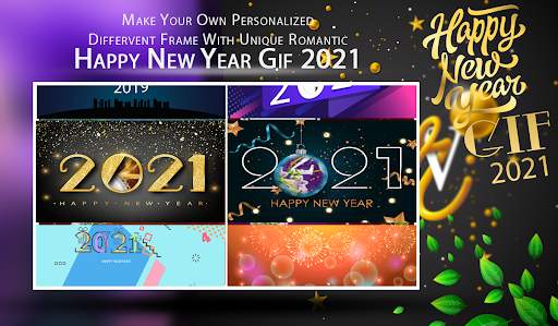 Happy New Year 2021 GIF Photo Frames screenshot 3