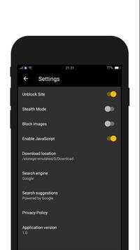 New Private Anti Block Browser - No VPN screenshot 2